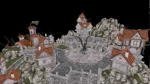 Step by step rendering of a single Unigine Heaven 4 frame with OpenGL (frame 112977)