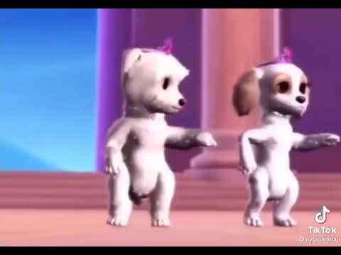 Dogs From Barbie And The Diamond Castle Dancing