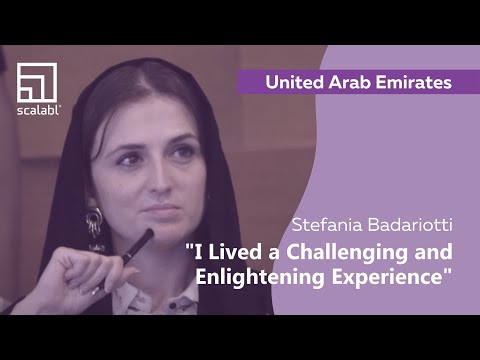 Stefania Badariotti: I Lived a Challenging and Enlightening Experience | Dubai, UAE