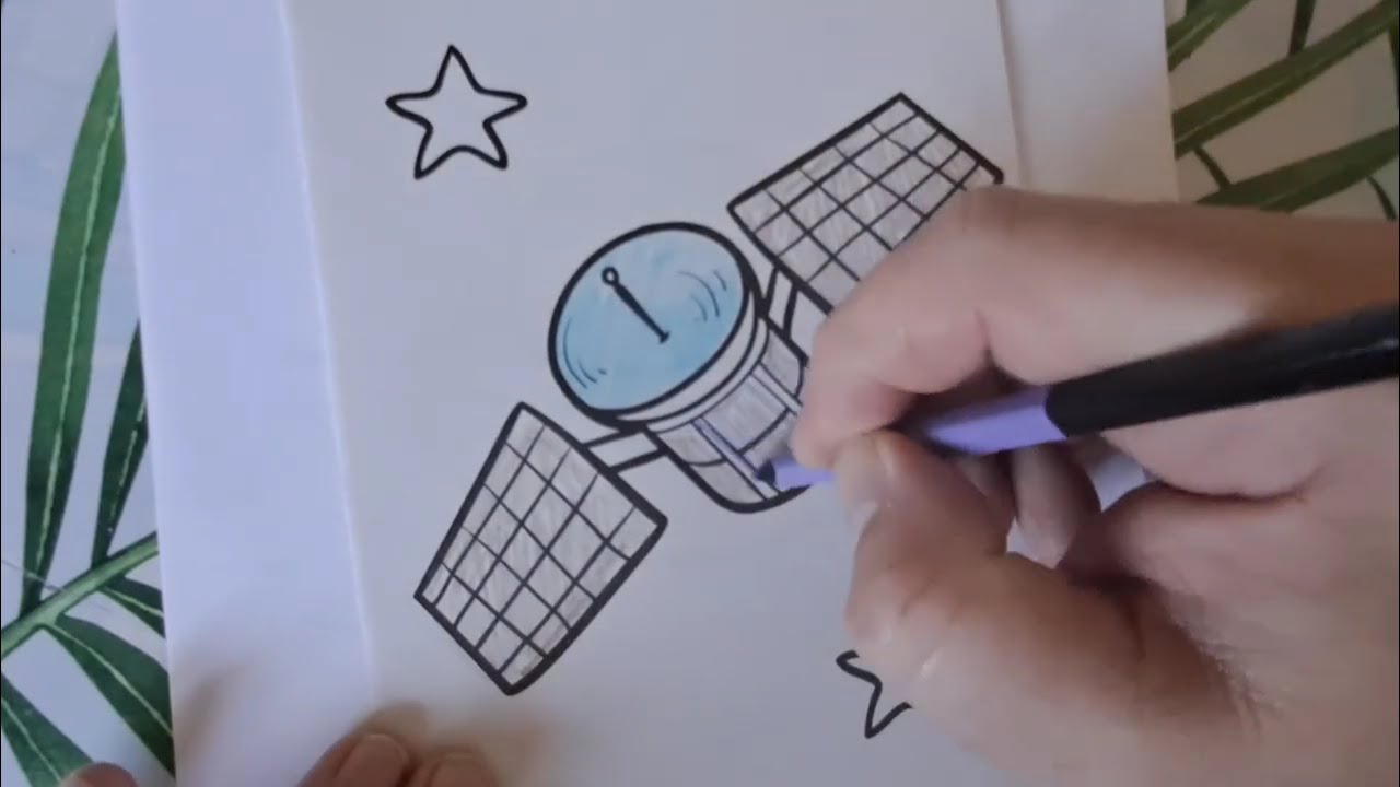 space spaceman rocket aliens kawaii kids and toddlers  coloring pages