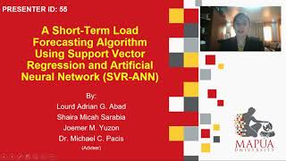 A Short-Term Load Forecasting Algorithm Using Support Vector Regression & Artificial Neural Network
