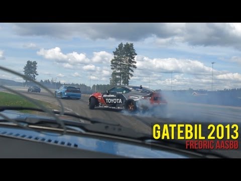 Gatebil 2013 - Fredric Aasbø drifting his 2JZ powered Toyota GT86