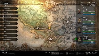 Very low LV (avg 9) vs Dreisang the Archmagus in 5 minutes (the Sorcerer job boss) OCTOPATH TRAVELER