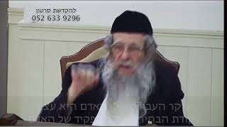 הרה"ג הרב ווכטר שליט"א - הבחירה היא שלך