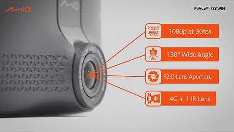Bluechipworld Mio MiVue 733 Dash Camera: An Introduction