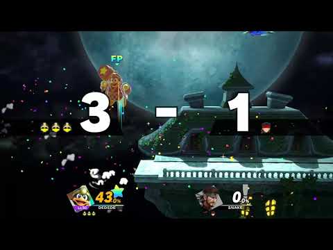 テクいamiiboデデデ vs CPU Lv9 part2