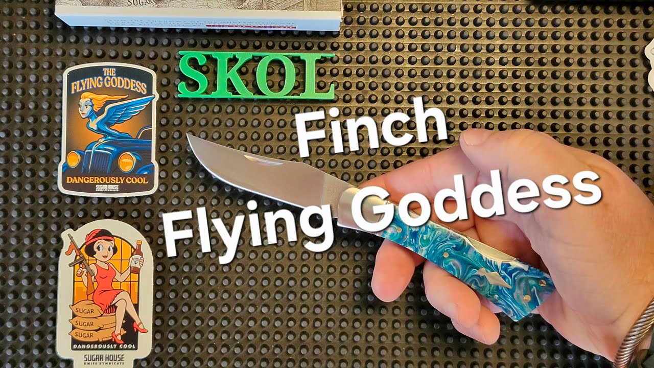 Finch Flying Goddess Knife Review, Sugar House Syndicate 