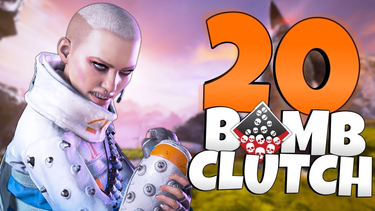 20 BOMB WITH A CRAZY CLUTCH WRAITH!!! - Apex Legends