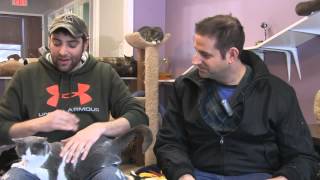 Matt Meets Tracker At The Stevens Swan Humane Society - Awwdorable Pet Show