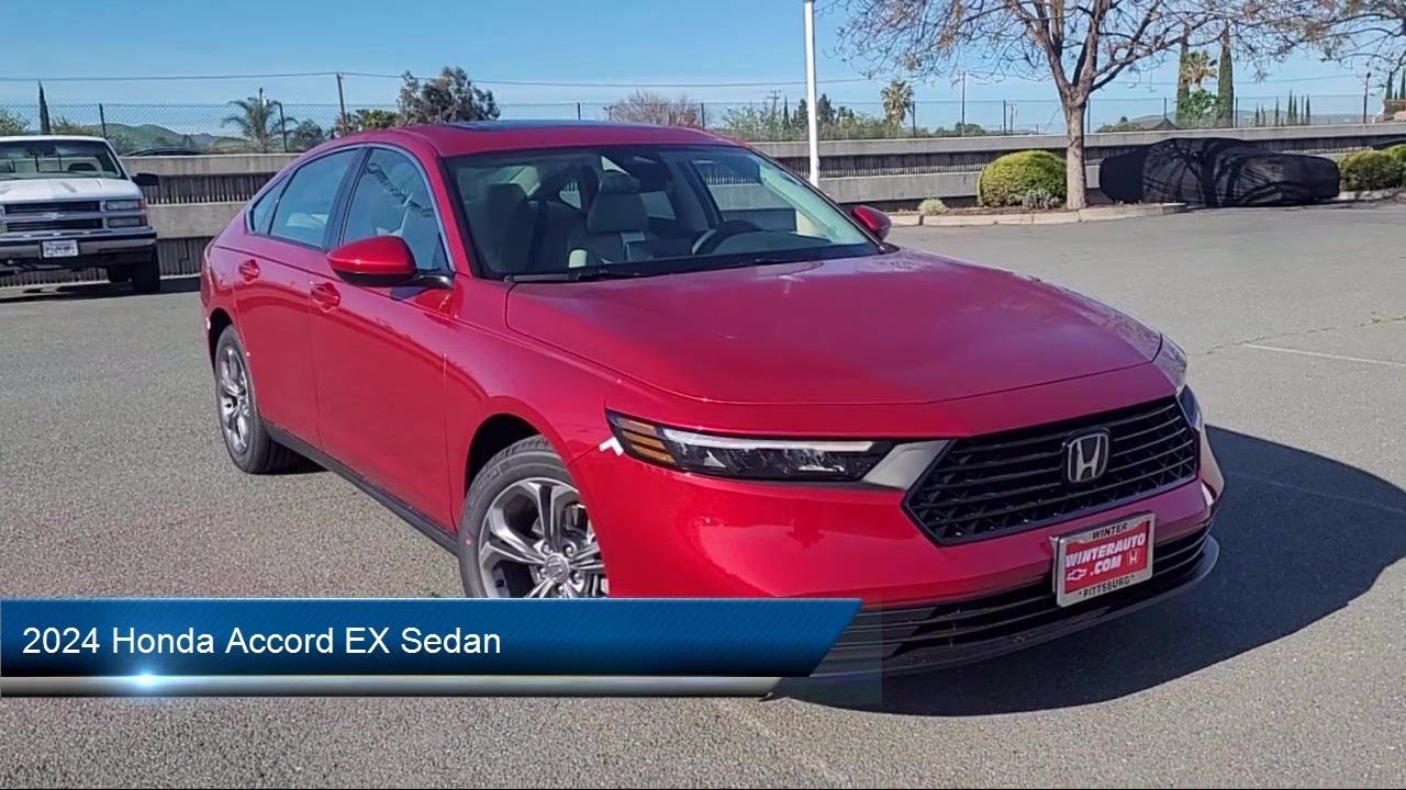 2024 Honda Accord EX Sedan Pittsburg Concord Walnut Creek Vallejo ...