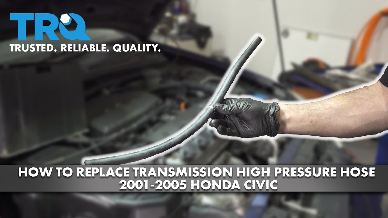 How to Replace Transmission High Pressure Hose 2001-2005 Honda Civic
