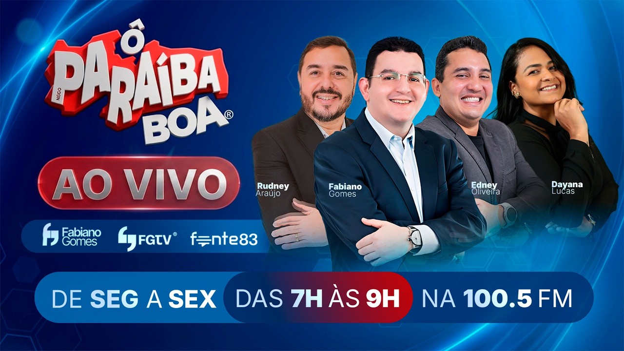 Ô PARAÍBA BOA - 02/10/2026  JOÃO PESSOA
