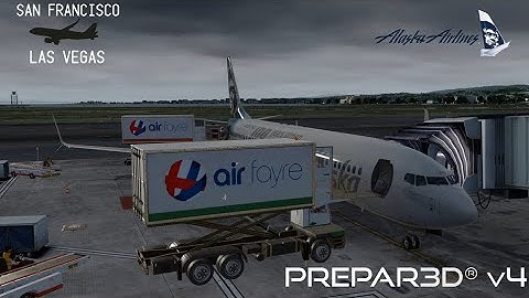 Prepar3D v4.5 | San Francisco (KSFO) to Las Vegas (KLAS)| PMDG 737NGXu | Flight Simulator | P3D