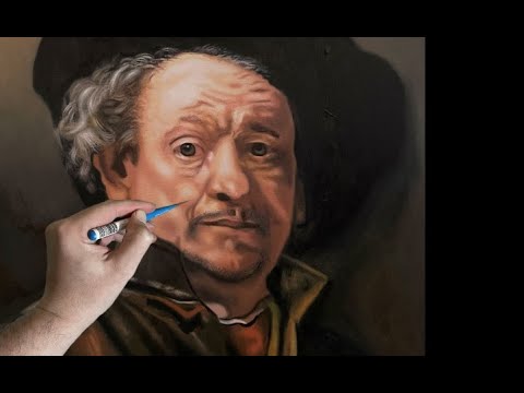 How To Paint a Portrait Like Rembrandt