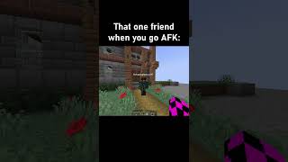 Going afk in Minecraft be like: