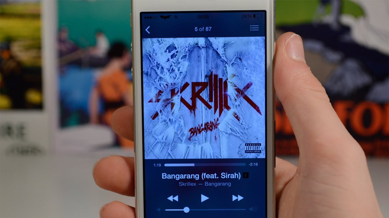 Blurred Music App Cydia Tweak iOS 7 Compatible Evasion 2013 YouTube