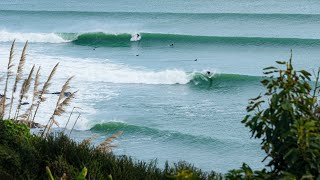 Surfing the Legendary Point Breaks of Raglan | Epic Long Lefts | RAW POV
