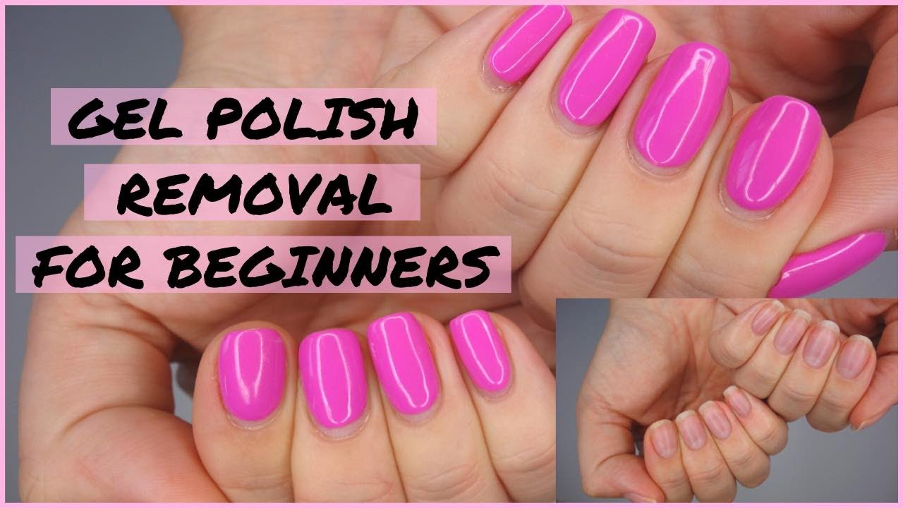 HOW TO - REMOVE GEL POLISH AT HOME - DIY Nail Tutorial For Beginners ...