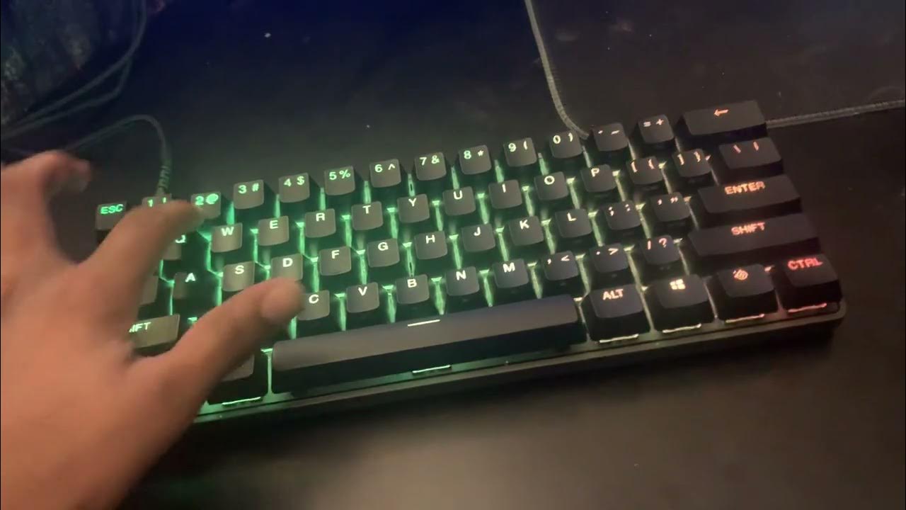 mint keyboard typing YouTube