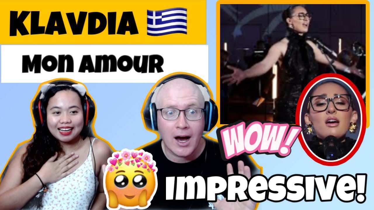 Клавдия - Mon Amour с оркестром современной музыки ERT Реакция🇬🇷