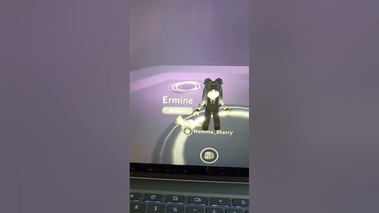 made a neon ermine on roblox adopt me! mega is next!! - YouTube