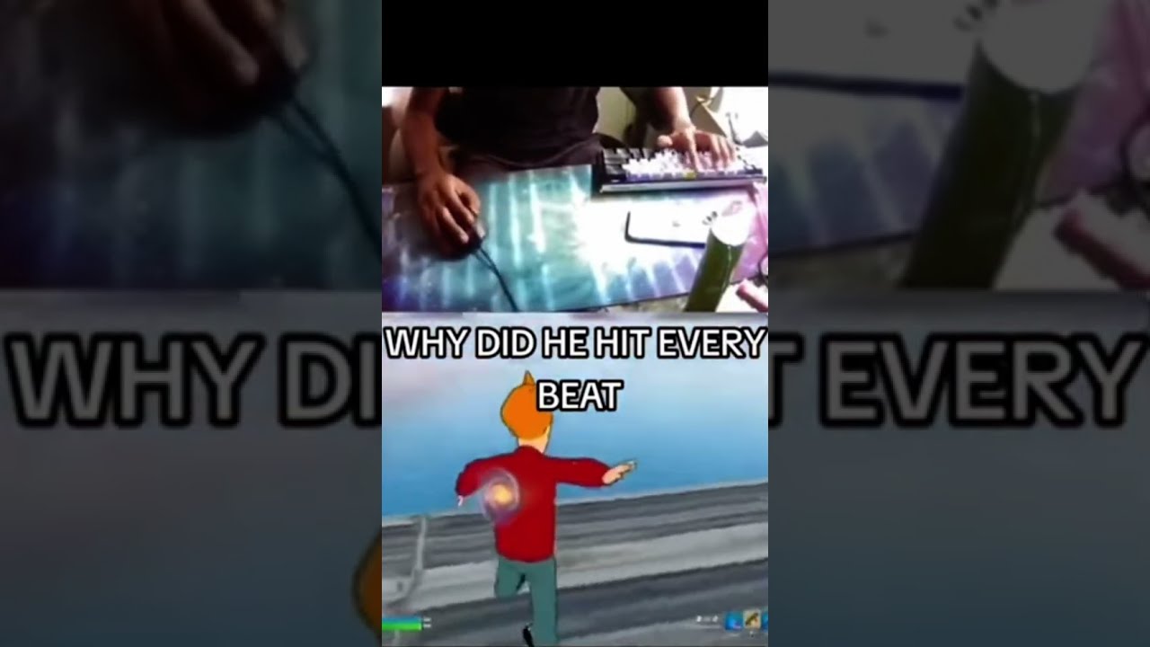 WHY DID HE HIT EVERY BEAT Funny Memes Fortnite Dance Lol Emote Fyp