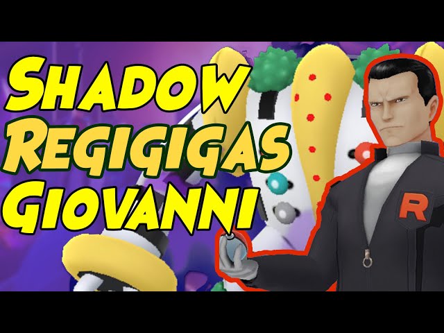 How to beat Giovanni in Pokemon Go December 2023: Shadow Regigigas counters  & weaknesses - Dexerto