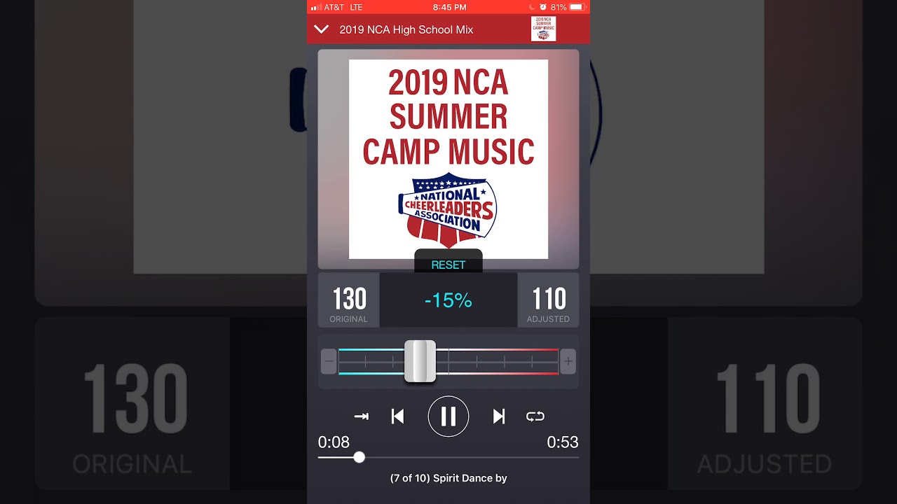 2019 Nca Spirit Dance Music Slow Youtube