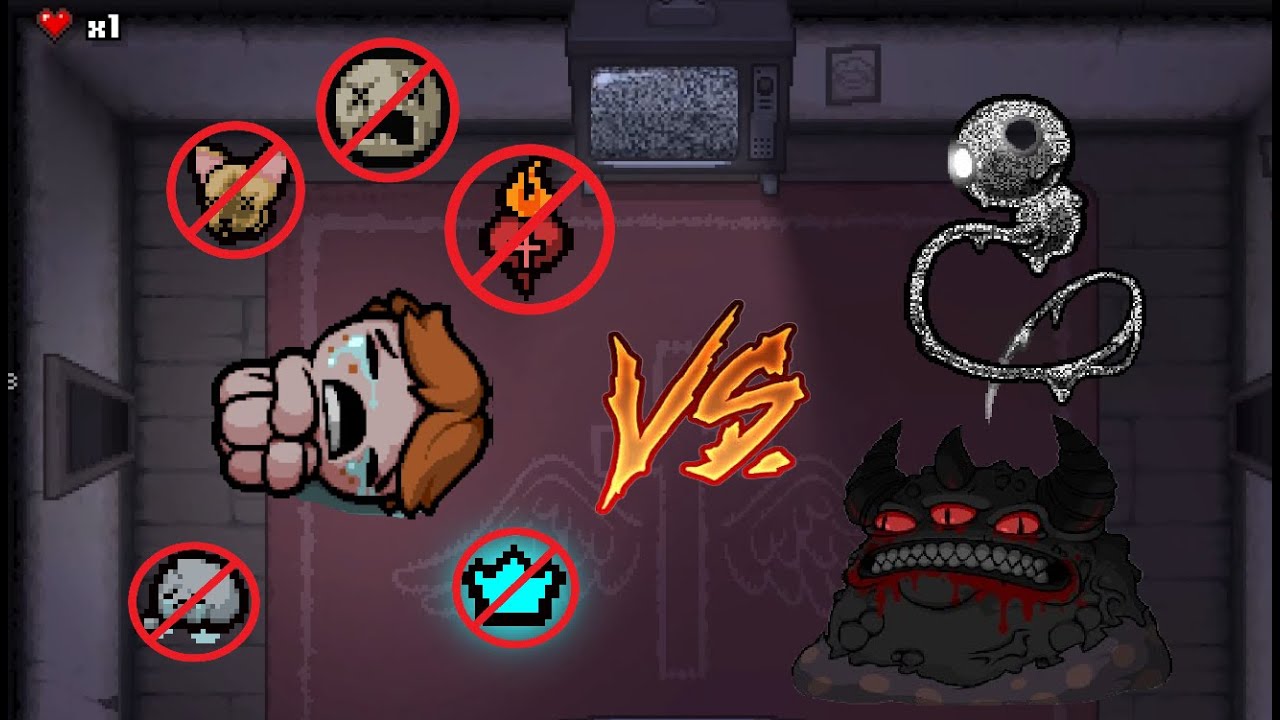 The Binding of Isaac - beating the beast with no items