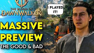 The Blood of Dawnwalker Left Me STUNNED! | HONEST Impressions (Dawnwalker Preview)