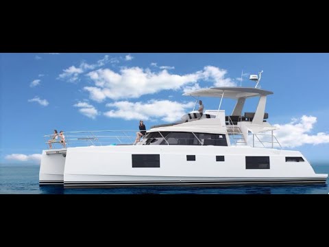 Nautitech 47 Power catamaran World Premiere at dusseldorf 2018!