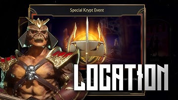 Mortal Kombat 11 - Fourth Returning Krypt Event Location Shao Kahn items NO LONGER AVAILABLE