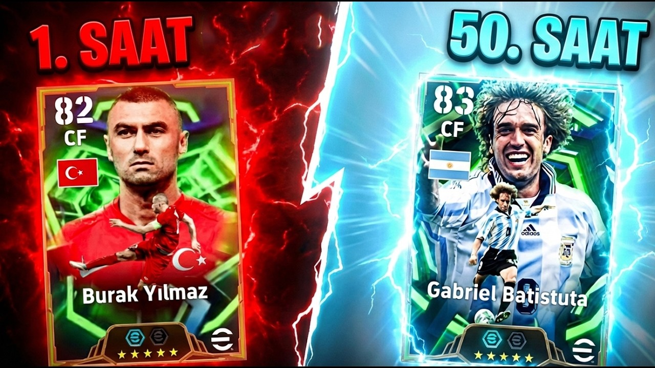 1000 TL İLE 50 SAATTE SIFIRDAN eFootball Mobile 2026 Oynadım