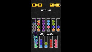 ball sort puzzle level 908