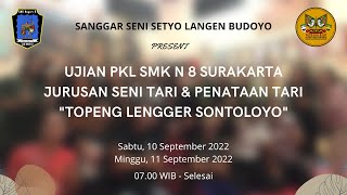 UJIAN PKL SMKN 8 SURAKARTA (SMKI SOLO) MATERI 'TOPENG LENGGER SONTOLOYO'