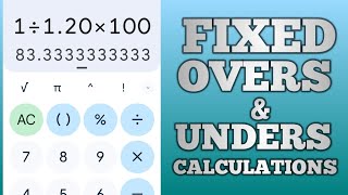 How to explain overs and unders | fixed matches | calculations percentage | betting tips#strategy screenshot 4