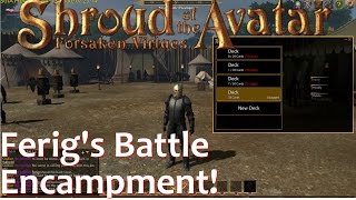 Shroud Of The Avatar #27 - Ferig's Battle Encampment (Release 8 pre alpha)