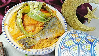 كسكسي تونسي بالقاروس نودكم و ما نشهيكم / couscous Tunisien