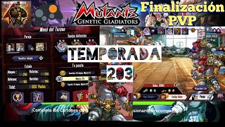 Finalización TEMPORADA 203 PVP (Tag Poderosos + 8k puntos)