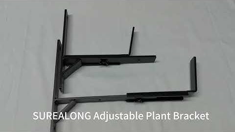 Planter Box Bracket,Flower Box Holder Brackets,Adjustable Window Box Brackets