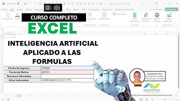 INTELIGENCIA ARTIFICIAL APLICADA A LAS FORMULAS EN EXCEL