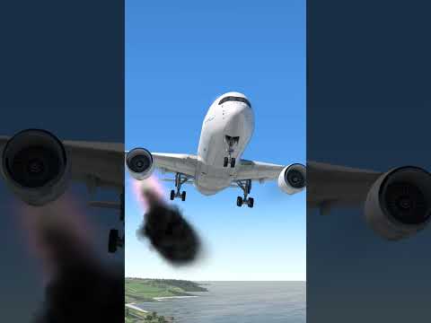 A350 FRONT VIEW EMERGENCY LANDING – Runway RUSHING at You! | X-Plane 11
