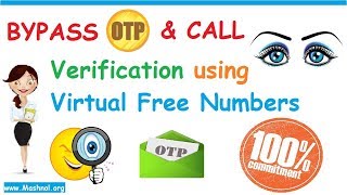 ByPass OTP Verification Using Virtual Phone Numbers [Working Method] | SMS & Call Verification