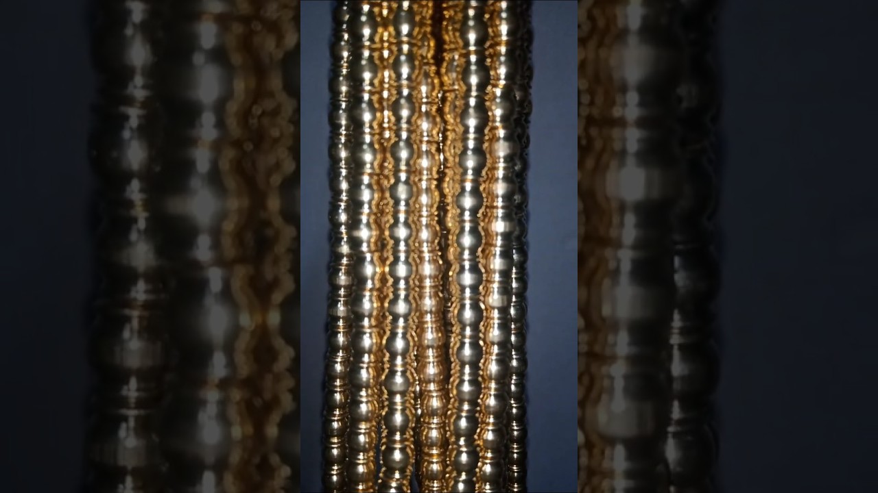 Gold chain jewellery necklace making in beads collection