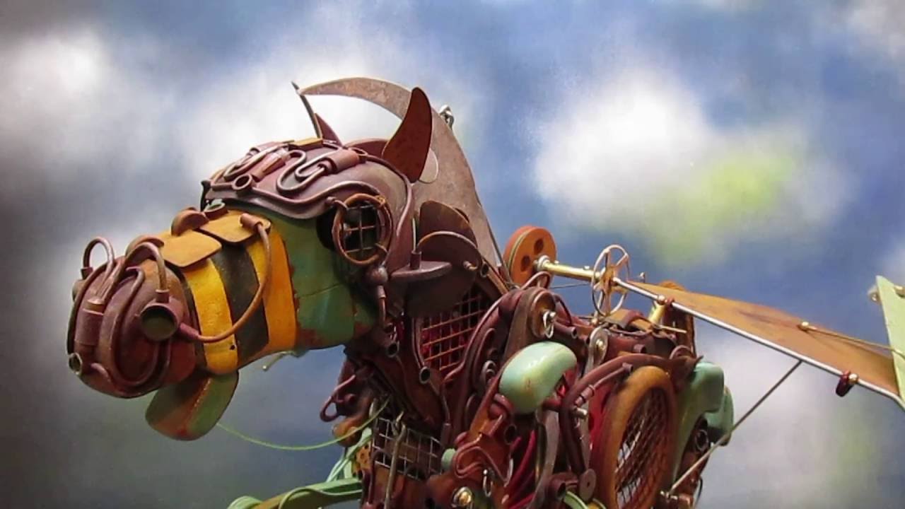 Automata artist Keith Newstead's Curious Contraptions | The Kid