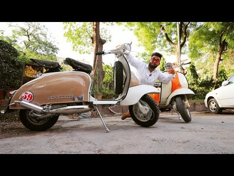 Fully Customise Lambretta 1969 Scooter 1969 Lambretta Scooter Loaded Exhaust Lambretta Scooter Youtube