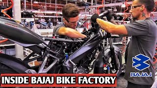 Bajaj Bike factory tour | How Bajaj bikes are made in  2024