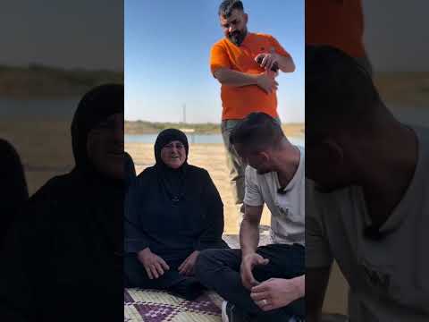 ابو جنه من الموصل الى الناصرية ليلتقي بالحجيه فاطمه بعد سرقه حلالها ابو جنه فعل الخير