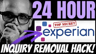 EXPERIAN 24 HOUR HARD INQUIRY REMOVAL HACK! screenshot 3