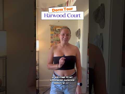 Dorm Tour: Harwood Court #dormtours #collegedorm #collegelife #liberalarts
